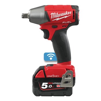 Milwuakee M18ONEIWF12-502X ½˝ Impact Wrench With Friction Ring 4933451375
