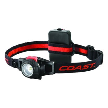 Coast Pure Beam Focus LED Head Torch 285LM Dimmable IPx4 Black HL7