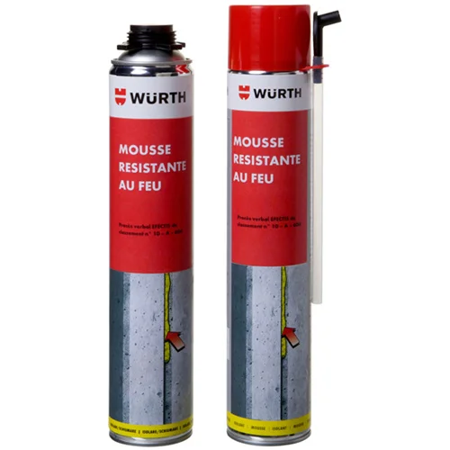 Wurth Foam for Gun - Fire Retardant Foam MULTIPURPFM-1c-beige-880ml