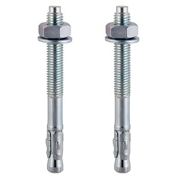 TIMco Through Bolts BZP M12 x 140mm 2 Pack 12140TBP