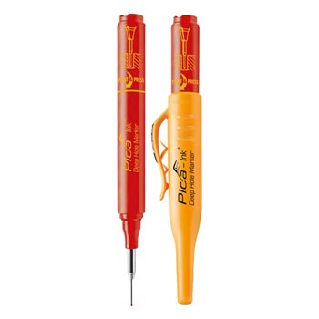 Pica Permanent Ink Deep Marker Red 15040