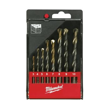 Milwaukee Concrete Drill Set 8 Pieces 4932352334