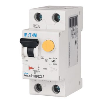 Eaton 2 Pole 40A 30mA B Curve RCBO 236756