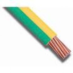 50mm Earth PVC Single Cable (Per 1 Mtr)