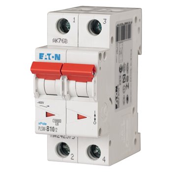 Eaton 2 Pole 10A C Curve MCB 242401