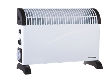 Heater 2kW Floor Mount Convector With Timer