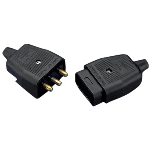 Masterplug Lead Connector 3 Pin 10A