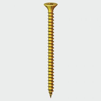 TIMco 4mm x 40mm Chipboard Screw PZ2 (CSK ZYP) 20 Pack 40040CHYP