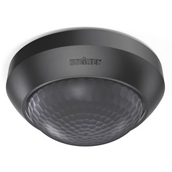 Steinel Infrared Ceiling Motion Sensor Range IS360-3 Black IS360B