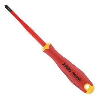 Felo Flat Head Soft Handle Screwdriver Series 413 Ergonic 413 040 90