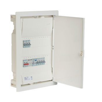 RECESSED, SURGE PROTECT 3 ROW CONSUMER UNIT