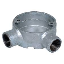 20mm Galvanised Conduit Angle Box