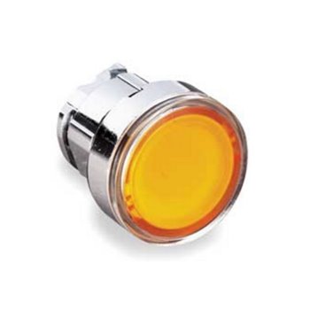 Telemecanique ZB4BW35 Orange Illuminated Pushbutton Head 22mm