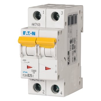 Eaton 2 Pole 25A C Curve MCB 242407