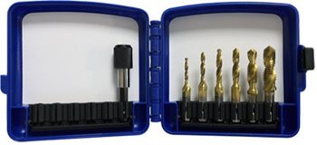 Vires HSS Combi Tap Bit Set M3-M10