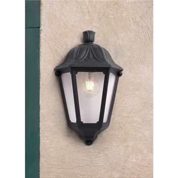 Fumagalli Half Lantern Black Fume 60W GLIESSEBL