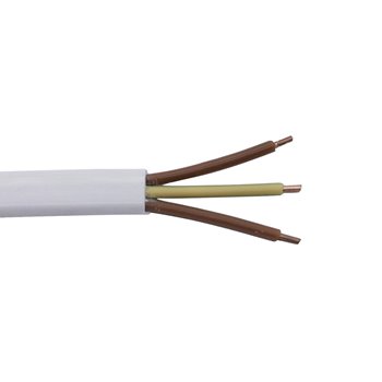 Twin Brown & 1.5mm Insulated Earth Cable