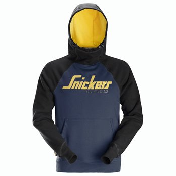 Snickers Logo Hoodie Navy & Black Medium 28899504MED