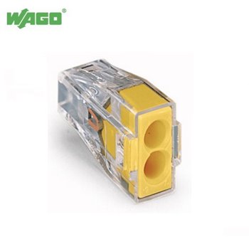25 x 2-Way Wago 773-102 Push Connectors 2.5mm²