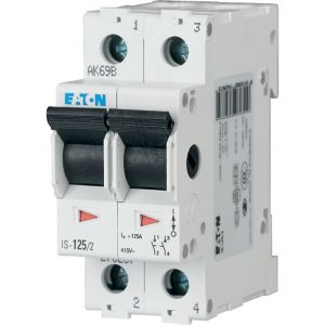 Eaton 2P 125A Isolator IS-125/2 FG