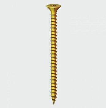 TIMco Woodscrew 5x80mm 50080CLAF Per 200