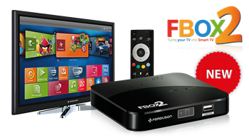 FBOX2 Ferguson TV Media Streamer / Smart TV Converter