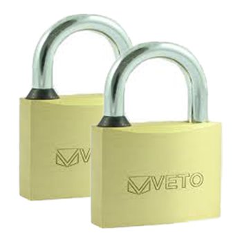 Brass Padlock 40mm X 2