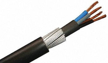 4 x 6mm SWA Armoured Cable (Per 1mtr)