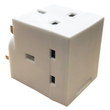 Adaptor 3W 13A Fused