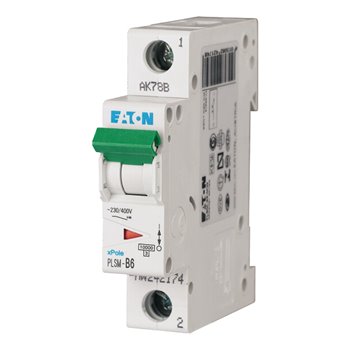 Eaton 1 Pole 6A B Type MCB 242174