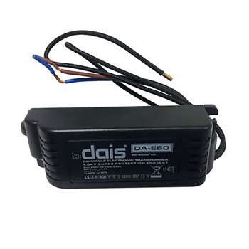 Aurora Dais DA-E60 Dimmable Electronic Transformer 20-60W/VA TRADAE60