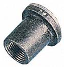 20mm Flanged Galvanised Coupler