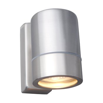 Robus Single Up/Down Wall Light Brushed Chrome GU10 35W R135-13