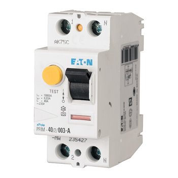 Eaton RCD 2P 40A 30mA 235427