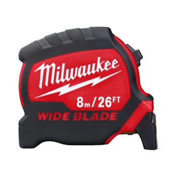 Milwaukee Premium Wide Band Tape Measure 8m