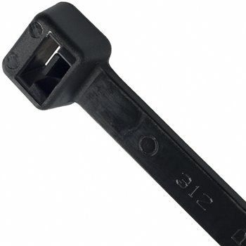 370mm x 7.6mm Heavy Duty Cable Tie BLACK (100 Per Pack) GT370HDB