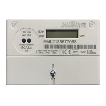 Emlite Single Phase Meter 100A KWH