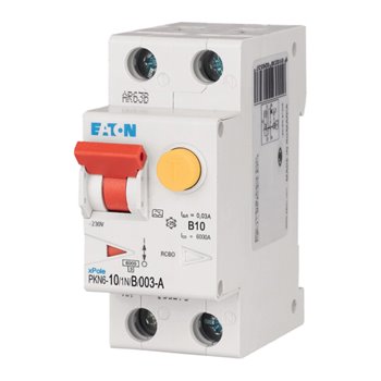 Eaton 2 Pole 10A 30mA B Curve RCBO 236500