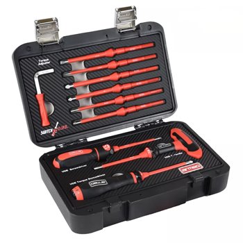 Armeg Fully Loaded VDE Adjustable Torque Screwdriver Set 13 Piece SDSBSET001FL