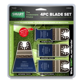 SMART 4 PIECE BLADE SET H4MAK