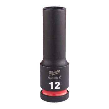 Milwaukee Hex Socket Shockwave 1/2 Deep 12mm