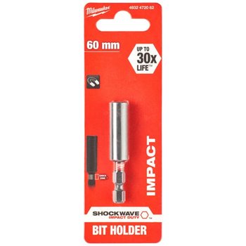 Milwaukee Shockwave Magnetic Bit Holder 60mm