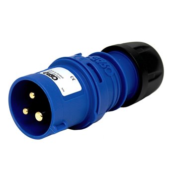 Garo 3 Pole 32A 220V Plug Top IP44 P232-6S