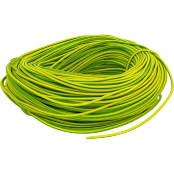Earth Sleeving 4mm Green/Yellow 100 Meter Coil (Price Per Metre)
