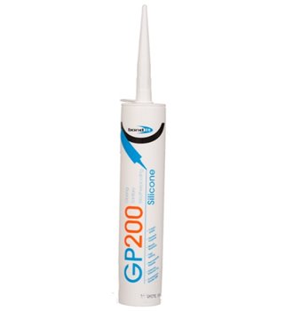 White Silicone GP200 General Purpose Silicone Sealant EU3 310ml