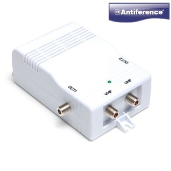 Antiference DA220LTE 2 Way TV Amplifier With Sky Bypass (F-Type) 75 Series