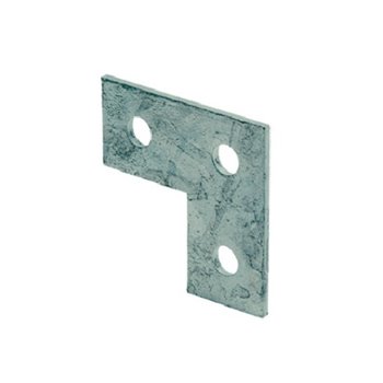 Unistrut 3 Hole Flat "L" Shaped Right Angle Bracket P1036