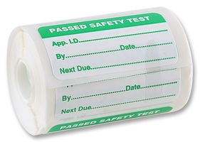 Pass Label For PAT Testing (Pack Of 500)
