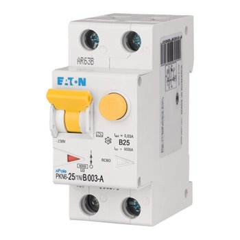 Eaton 2 Pole 25A 30mA B Curve RCBO 236697