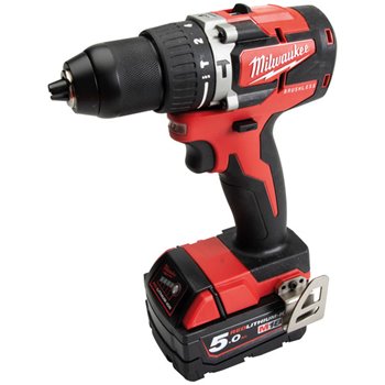 Milwaukee M18CBLPD501C Brushless Combi Drill C/w Charger & 5AH Battery